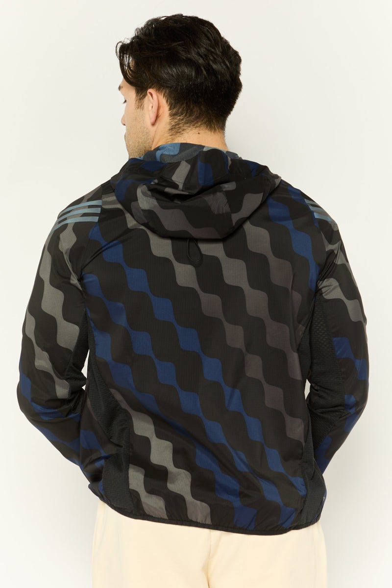 Adidas جاكيت رياضي خارجي بأكمام طويلة من أديداس × ماريميكو للرجال، متعدد الألوان - Image 4